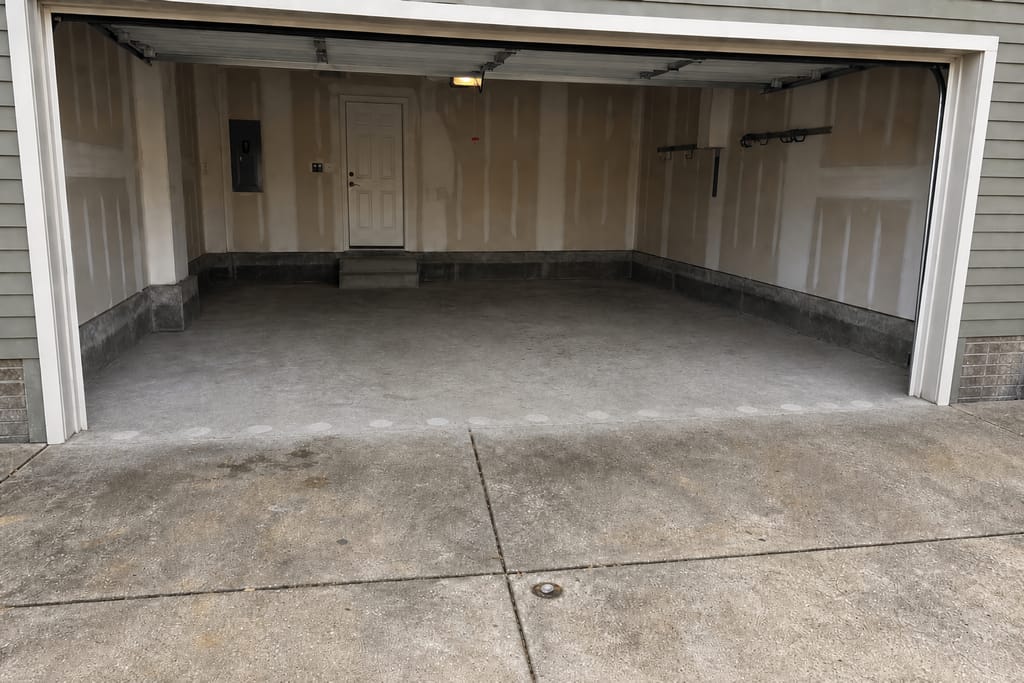 Garage Floor Lifting photo