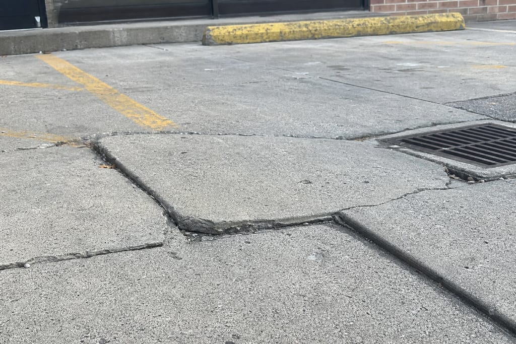 Parking Lot Slab Repair photo