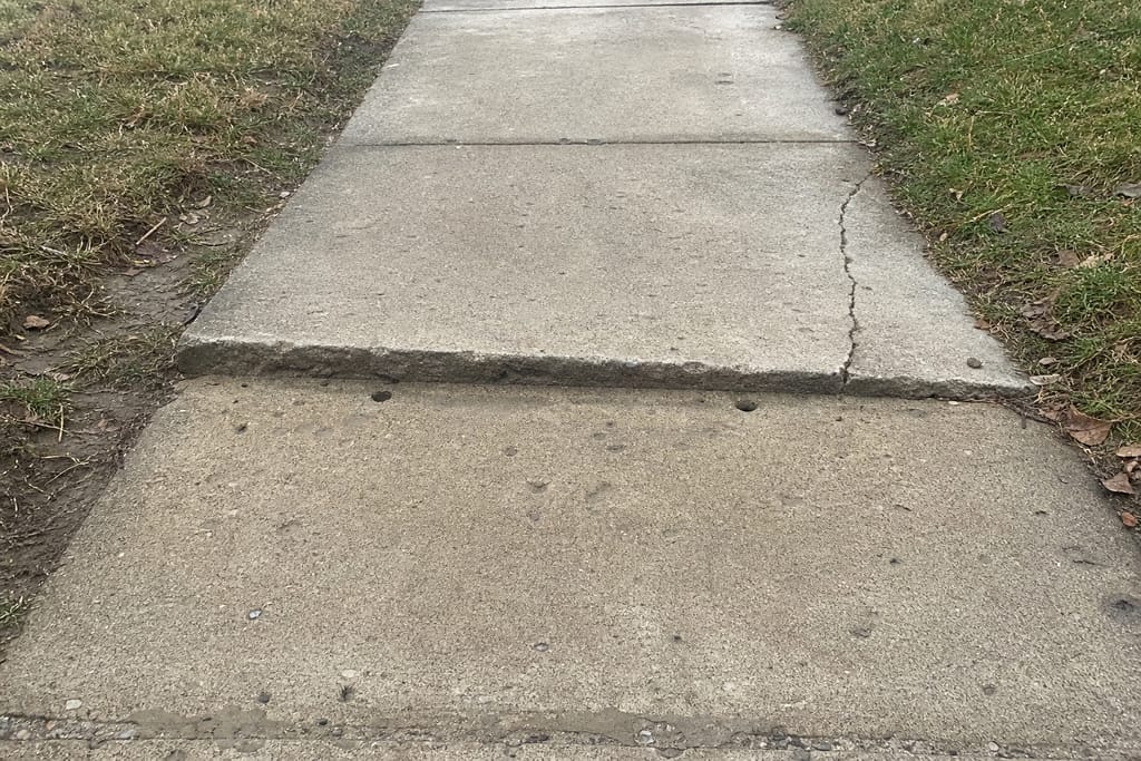 Sidewalk Trip-Hazard Repair photo