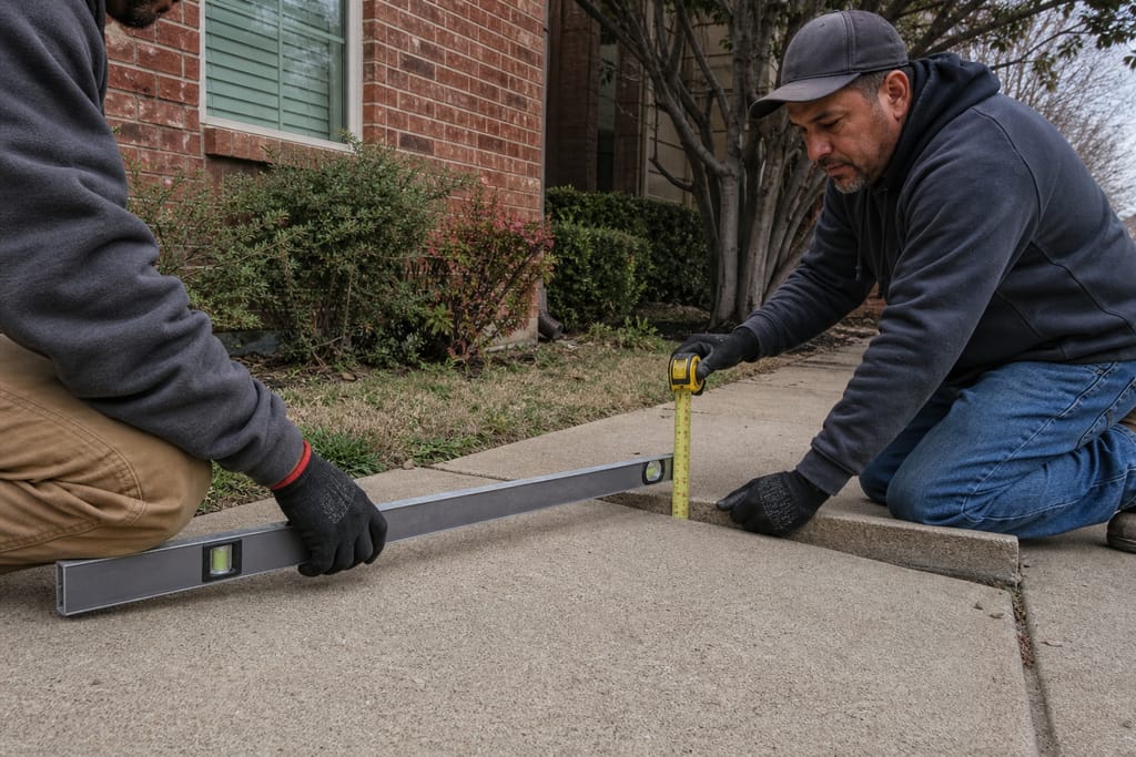Measure the offset photo